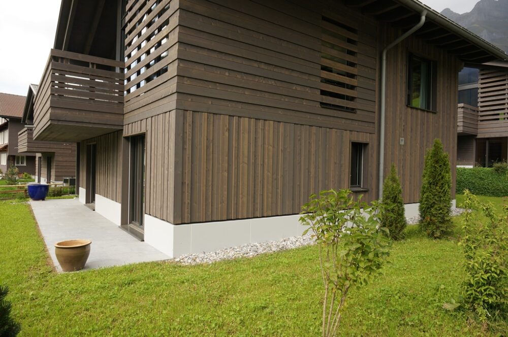 Neubau von Chalets in Engelberg