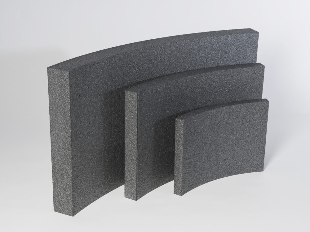 Isolationsformteil Radiusplatte