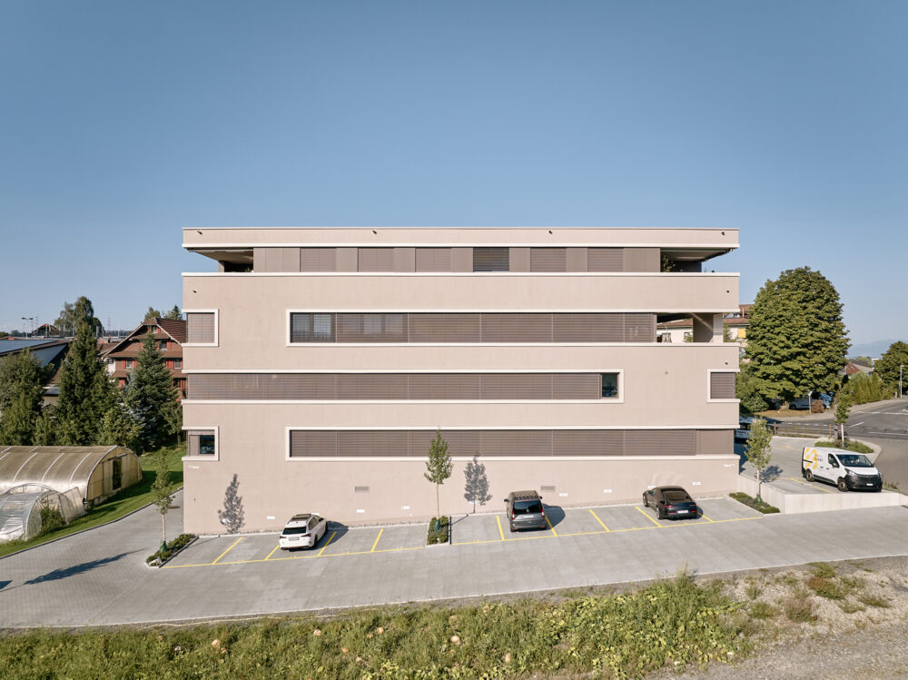 Neubau «Dubenmoos» in Rain LU Wohn- und Geschäftshaus